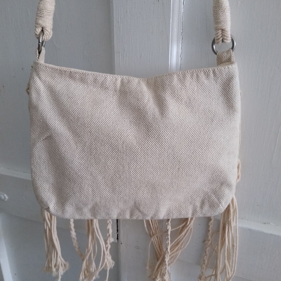 American eagle macrame purse ivory - Picture 5 of 5